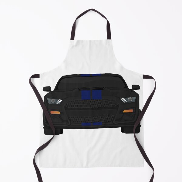 Item preview, Shelby GT500 2020 Shadow-Black + Kona-blue Stripes designed and sold by VenZolic.