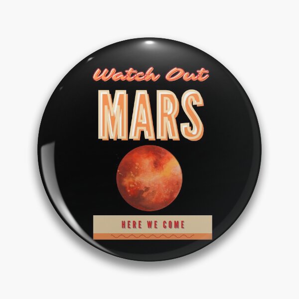 Item preview, Mars here we come space exploration designed and sold by Tanya Mihe.