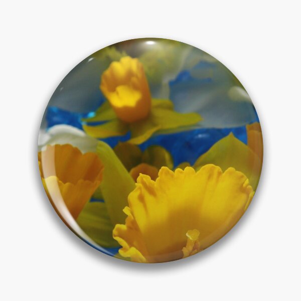 Item preview, Daffodils In Blue designed and sold by WildestArt.
