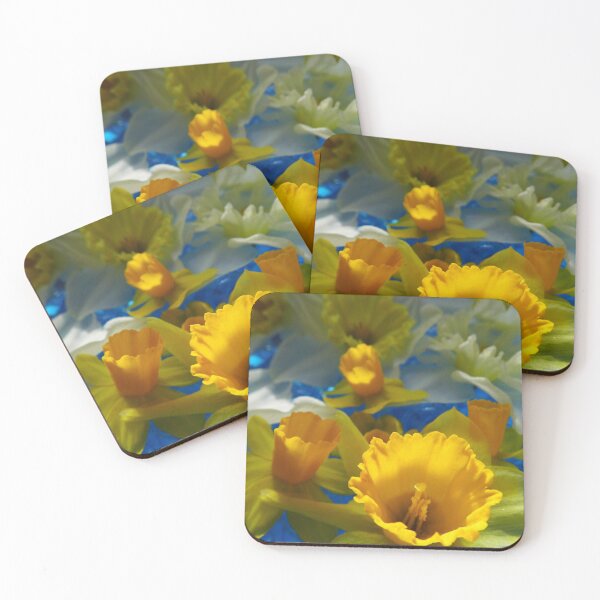 Item preview, Daffodils In Blue designed and sold by WildestArt.