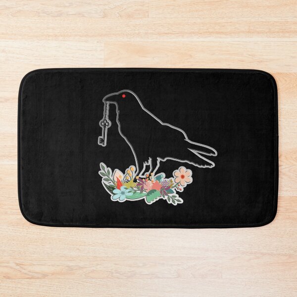 Item preview, Crow Flowers Key Birthday Gift designed and sold by GBDesigner.