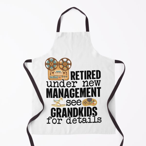 Item preview, Retired Under New Management See Grandkids For Details designed and sold by GravitiTees.