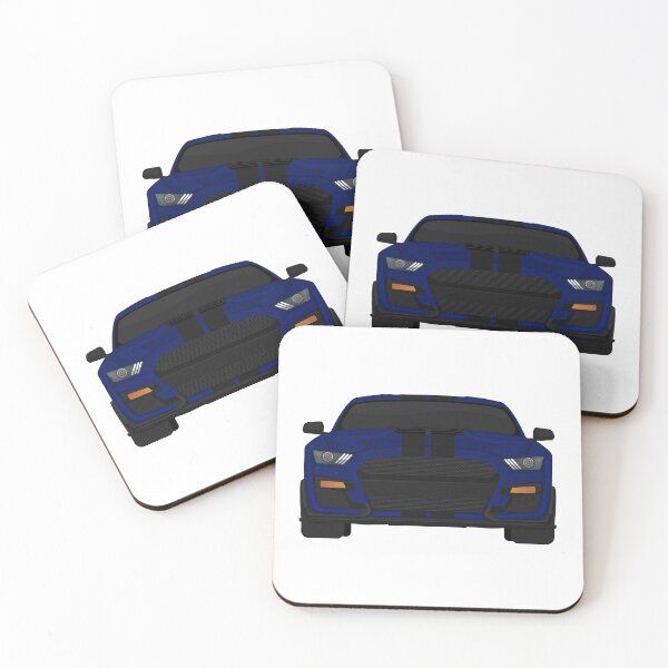 Item preview, Shelby GT500 2020 Kona-Blue + Black Stripes designed and sold by VenZolic.