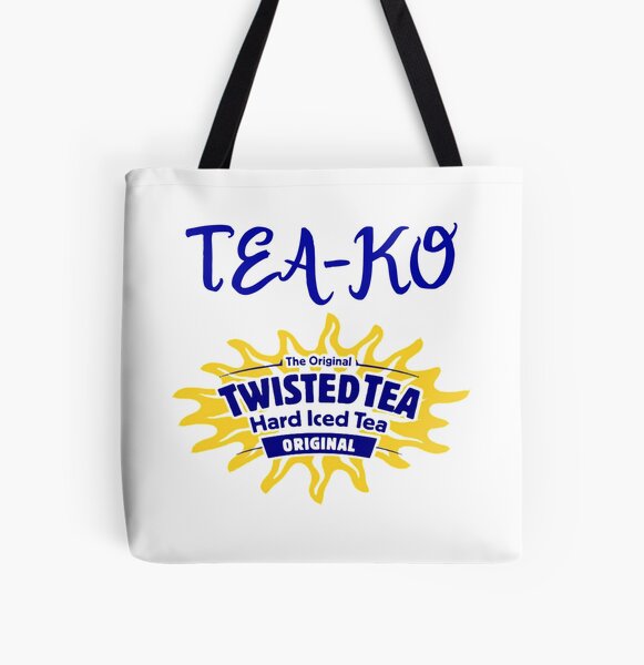 TeaKO Twisted Tea Meme All Over Print Tote Bag