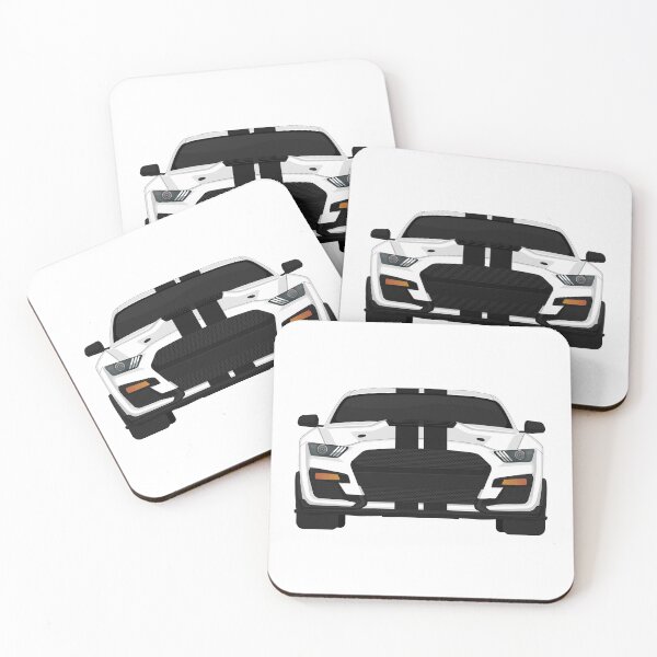 Item preview, Shelby GT500 2020 Oxford-White + Black Stripes designed and sold by VenZolic.