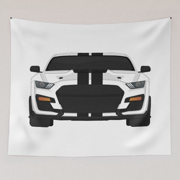 Item preview, Shelby GT500 2020 Oxford-White + Black Stripes designed and sold by VenZolic.