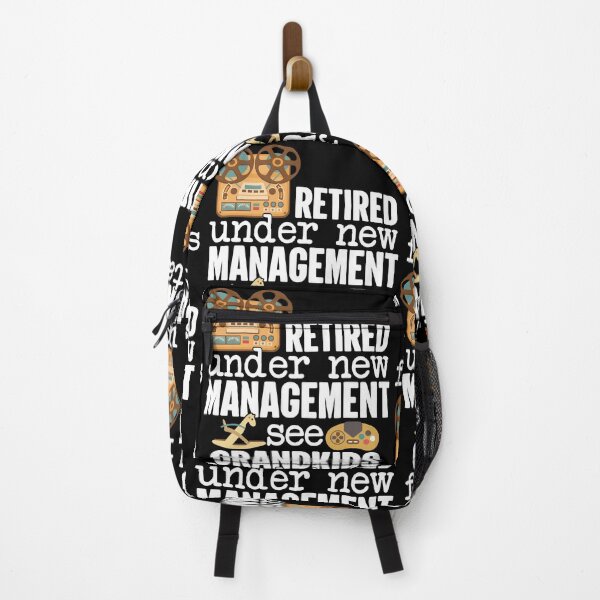 Item preview, Retired Under New Management See Grandkids For Details | Funny designed and sold by GravitiTees.