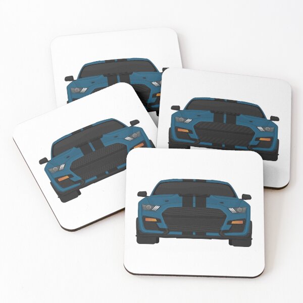Item preview, Shelby GT500 2020 Performance-Blue + Black Stripes designed and sold by VenZolic.