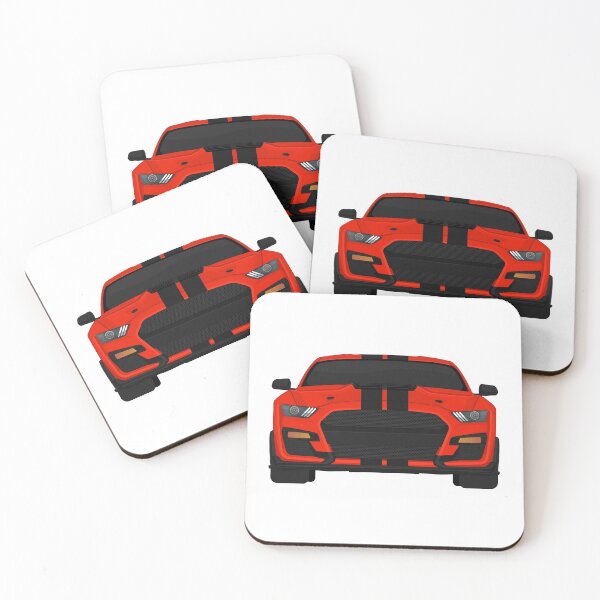 Item preview, Shelby GT500 2020 Race-Red + Black Stripes designed and sold by VenZolic.