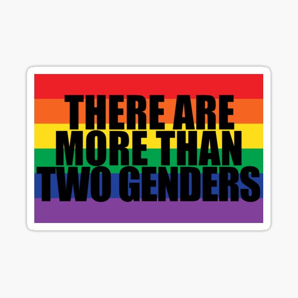 there-are-more-than-two-genders-sticker-by-toyotees-redbubble