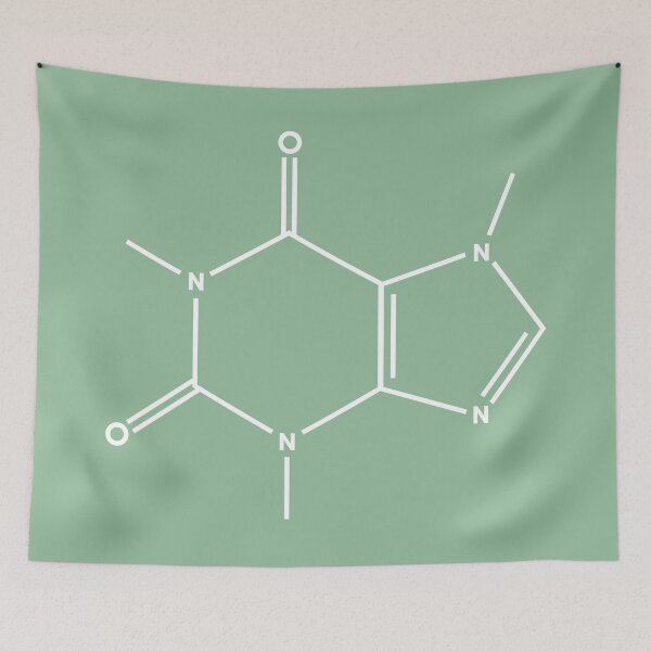 Item preview, Caffeine Molecule designed and sold by Anna3321Designs.