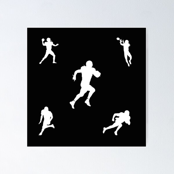Item preview, Football Player Pattern designed and sold by Dude  Stuff.