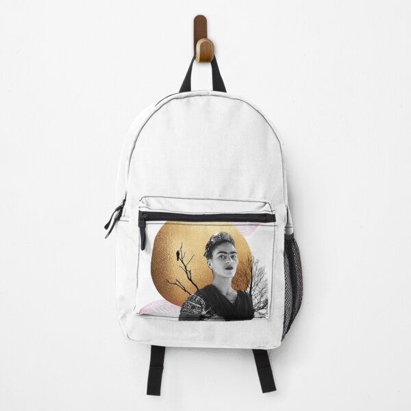 Artikelvorschau, Frida Kahlo, Blumen, Vogel und Kupfersonne entworfen und verkauft von Adriana C (All about Frida).