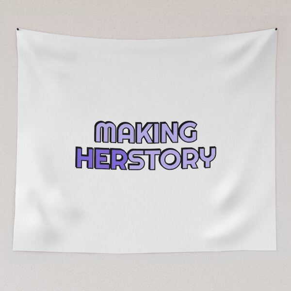Item preview, Making Herstory - purple designed and sold by Inspirationmotivation.
