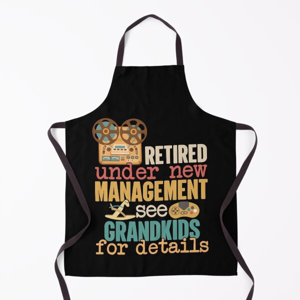 Item preview, Retired Under New Management See Grandkids For Details | Grandparents designed and sold by GravitiTees.
