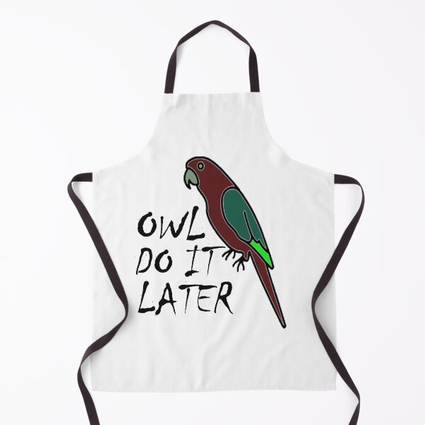 Item preview, OWL DO IT LATER Sticker designed and sold by Shop us .