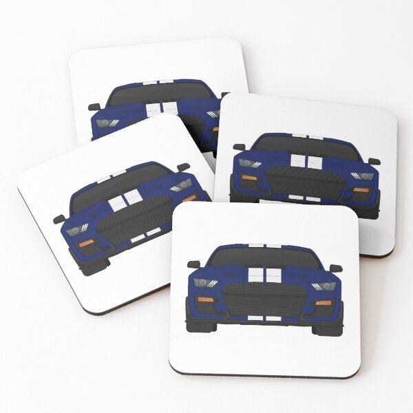 Item preview, Shelby GT500 2020 Kona-Blue + White Stripes designed and sold by VenZolic.