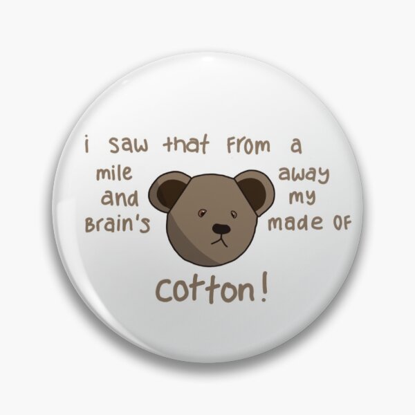 Item preview, Damon bear quote designed and sold by Complete Lemon.