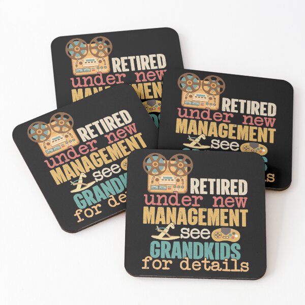 Item preview, Retired Under New Management See Grandkids For Details | Retirees  designed and sold by GravitiTees.