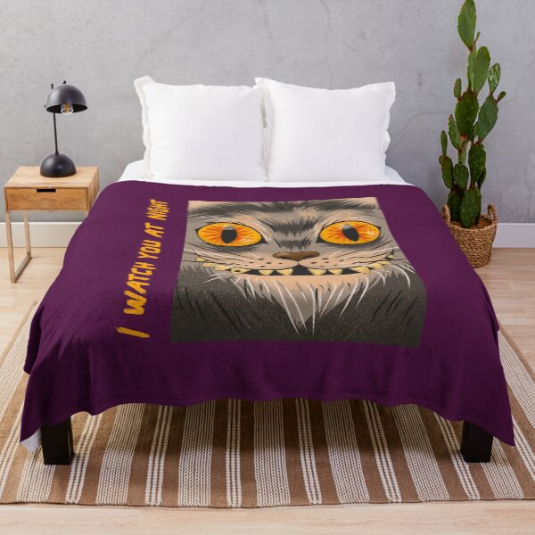 Item preview, Te miro de noche - Gato aterrador designed and sold by ManiaTeec.