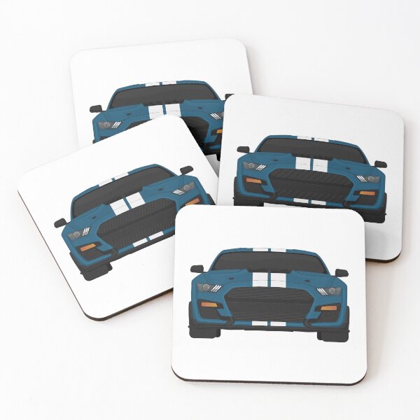 Item preview, Shelby GT500 2020 Performance-Blue + White Stripes designed and sold by VenZolic.