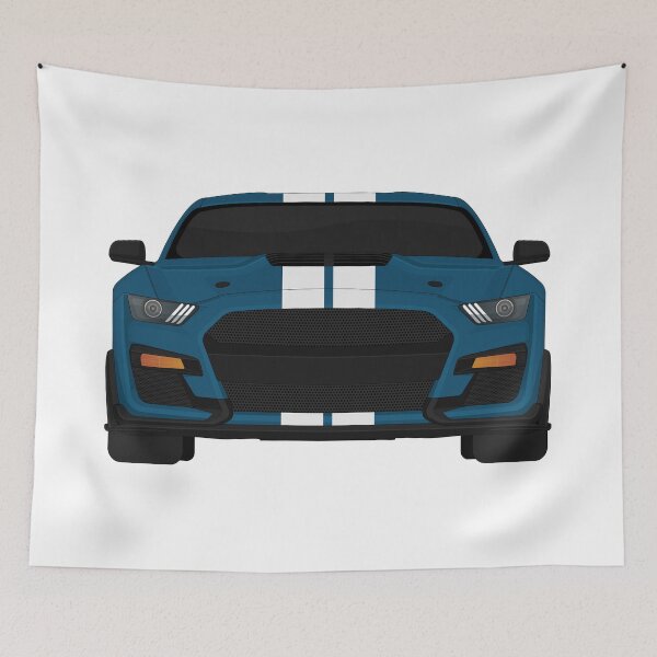 Item preview, Shelby GT500 2020 Performance-Blue + White Stripes designed and sold by VenZolic.