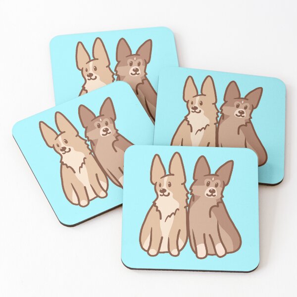 Item preview, Best Friend Corgis designed and sold by KelseyLovelle.