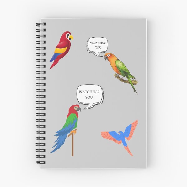 Item preview, Parrot Watching You designed and sold by MillenaryShop.
