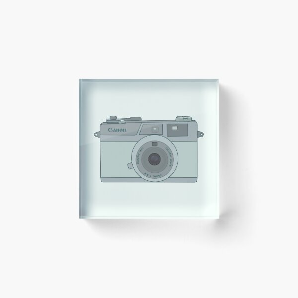 Item preview, Canon Vintage Camera Green designed and sold by Bella Dickenson.