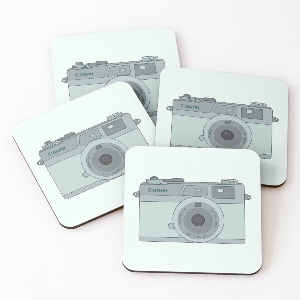 Item preview, Canon Vintage Camera Green designed and sold by Bella Dickenson.
