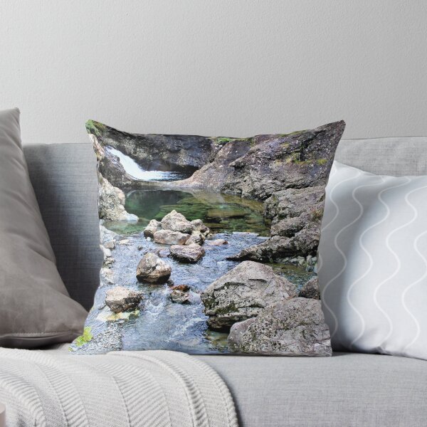Item preview, Flat Stream with Rock Pool from Fairy Pools Isle of Skye designed and sold by flyingracoon.