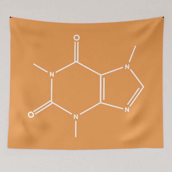 Item preview, Caffeine Molecule designed and sold by Anna3321Designs.