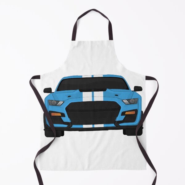 Item preview, Shelby GT500 2020 Velocity-Blue + White Stripes designed and sold by VenZolic.