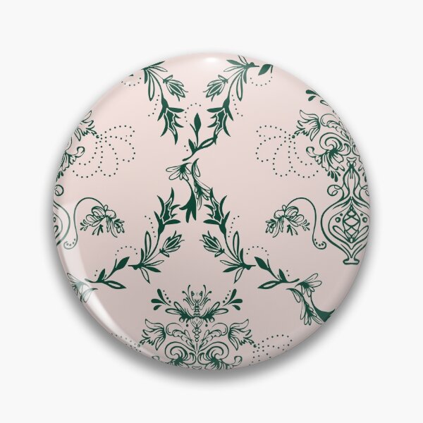 Item preview, Copy of Floral Damask modern pattern designed and sold by Milatoo.