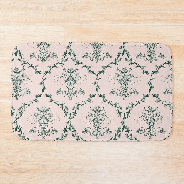 Item preview, Copy of Floral Damask modern pattern designed and sold by Milatoo.