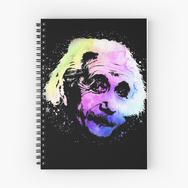 Item preview, Rainbow Einstein Watercolor designed and sold by ROBOTFACE T-Shirts.