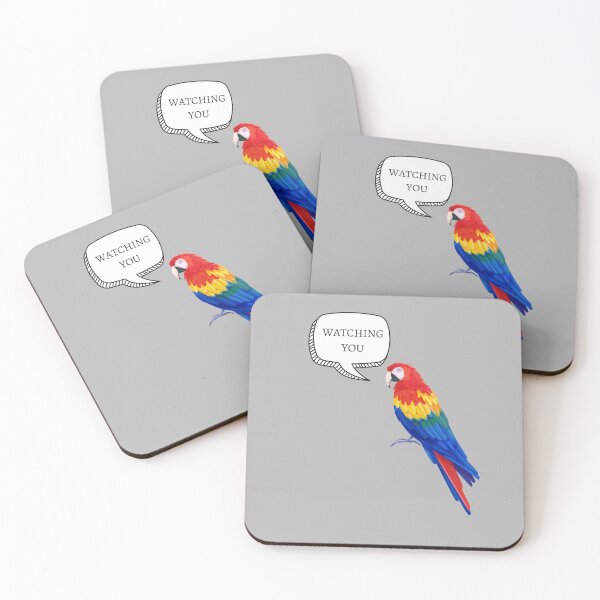 Item preview, Parrot Watching You designed and sold by MillenaryShop.
