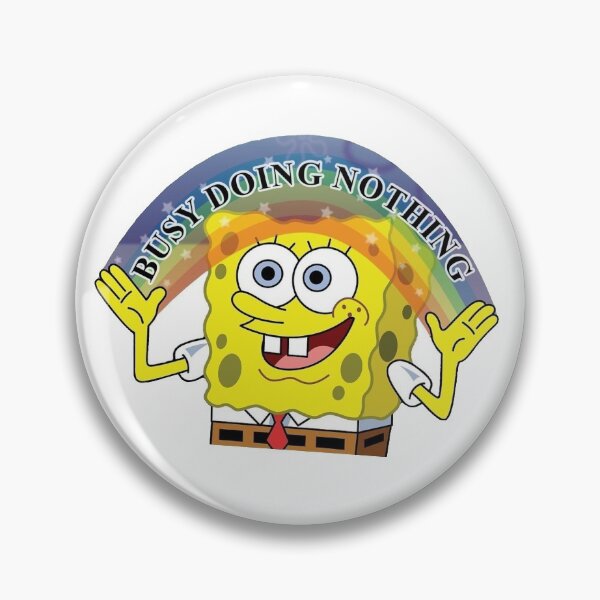 Artikelvorschau, Busy doing nothing spongebob entworfen und verkauft von Artworkbydizzy.