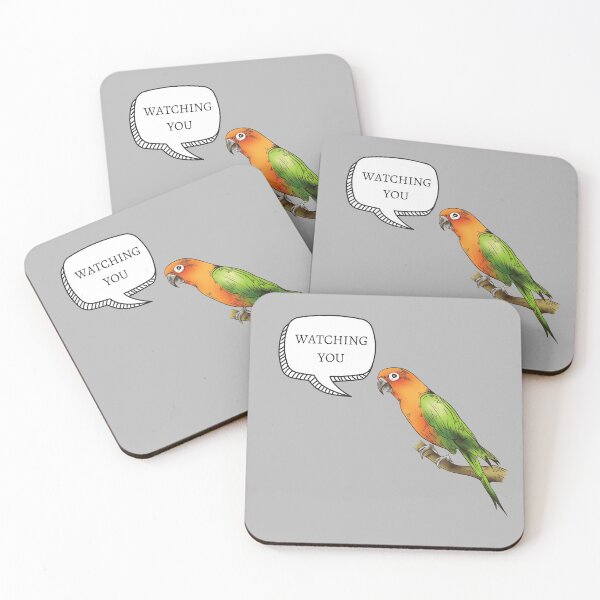 Item preview, Parrot Watching You designed and sold by MillenaryShop.