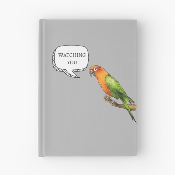 Item preview, Parrot Watching You designed and sold by MillenaryShop.