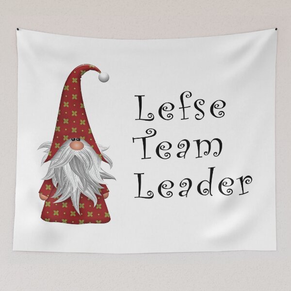 Item preview, Lefse Rolling Team - Team Leader designed and sold by ajgdzn.