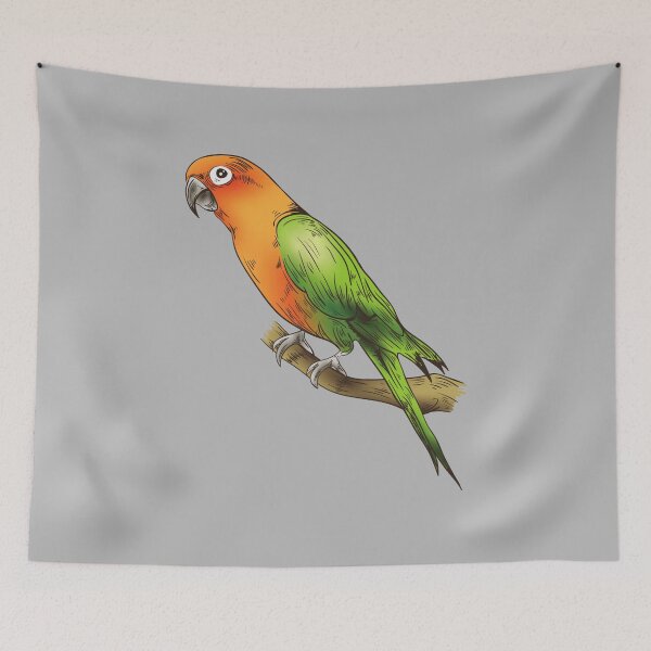 Item preview, Parrot Watching You designed and sold by MillenaryShop.