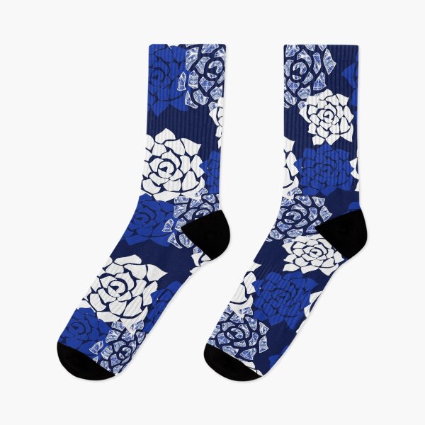 Item preview, Blue Flower Pattern designed and sold by theartofpurpose.