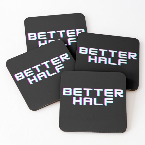 Item preview, Better Half Valentines Couple Matching  designed and sold by hempress.