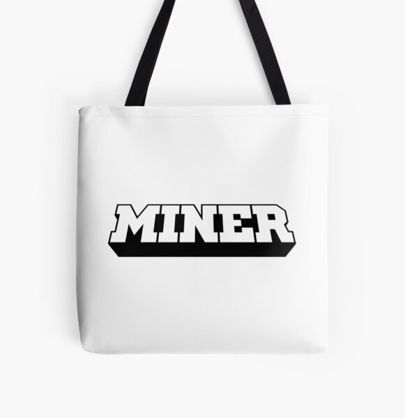 MINER All Over Print Tote Bag