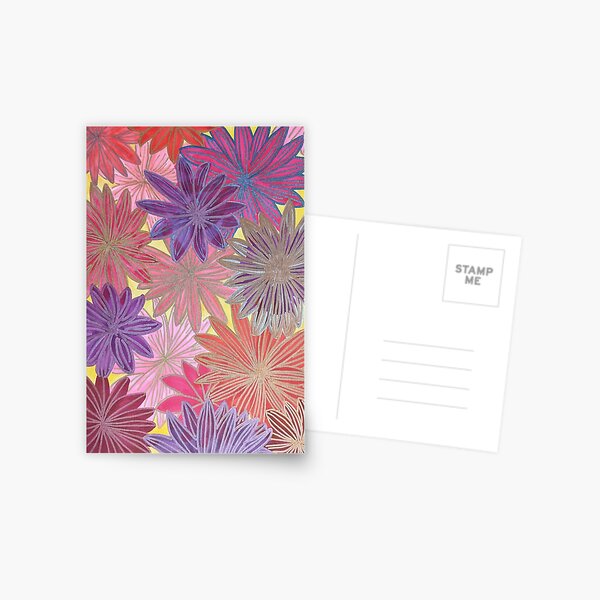 metalhead floral Postcard