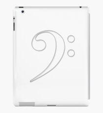 Bass-Schlüssel iPad-Hülle & Klebefolie