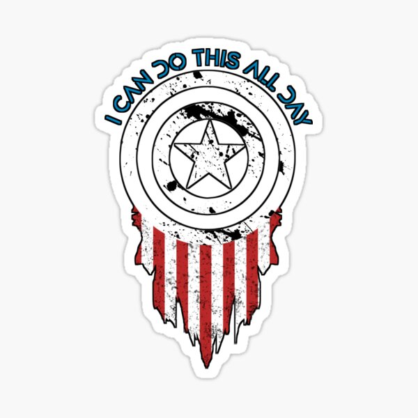 I Can Do this All Day, hard workers Gift Sticker