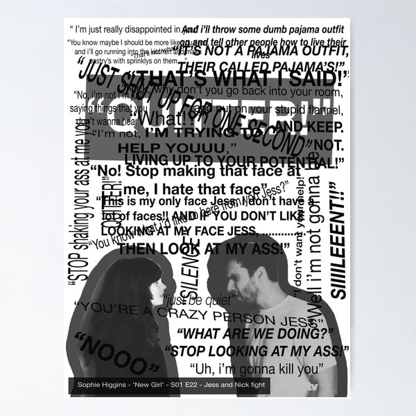 Item preview, Nick and Jess designed and sold by SophieHiggins.
