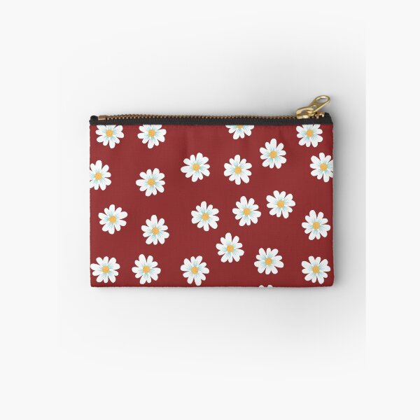 Item preview, White Flower Minimalistic Pattern designed and sold by ClearThoughts.